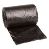 Low-Density Waste Can Liners, 4 Gal, 0.35 Mil, 17" X 17", Black, 1,000/carton