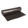 Low-Density Waste Can Liners, 45 Gal, 0.6 Mil, 40" X 46", Black, 100/carton