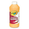 Premier Tempera Paint, Peach, 16 oz Bottle