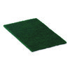 90-96 Medium Duty Hand Cleaning Pad, 9 x 6, Green, 60/Carton