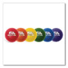 <strong>Champion Sports</strong><br />Rhino Skin Dodge Ball Set, 6" Diameter, Assorted Colors, 6/Set