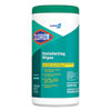 <strong>Clorox®</strong><br />Disinfecting Wipes, 1-Ply, Fresh Scent, 7 x 8, White, 75/Canister, 6 Canisters/Carton