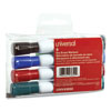 <strong>Universal™</strong><br />Dry Erase Marker, Broad Chisel Tip, Assorted Colors, 4/Set