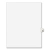 Preprinted Legal Exhibit Side Tab Index Dividers, Avery Style, 10-Tab, 16, 11 X 8.5, White, 25/pack, (1016)