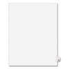 Preprinted Legal Exhibit Side Tab Index Dividers, Avery Style, 10-Tab, 24, 11 X 8.5, White, 25/pack, (1024)