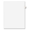 Preprinted Legal Exhibit Side Tab Index Dividers, Avery Style, 10-Tab, 30, 11 X 8.5, White, 25/pack, (1030)