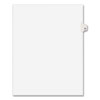 Preprinted Legal Exhibit Side Tab Index Dividers, Avery Style, 10-Tab, 31, 11 X 8.5, White, 25/pack, (1031)