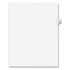 Preprinted Legal Exhibit Side Tab Index Dividers, Avery Style, 10-Tab, 32, 11 X 8.5, White, 25/pack, (1032)