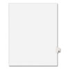 Preprinted Legal Exhibit Side Tab Index Dividers, Avery Style, 10-Tab, 45, 11 X 8.5, White, 25/pack, (1045)
