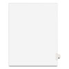 Preprinted Legal Exhibit Side Tab Index Dividers, Avery Style, 10-Tab, 48, 11 X 8.5, White, 25/pack, (1048)