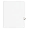 Preprinted Legal Exhibit Side Tab Index Dividers, Avery Style, 26-Tab, R, 11 X 8.5, White, 25/pack, (1418)