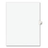<strong>Avery®</strong><br />Preprinted Legal Exhibit Side Tab Index Dividers, Avery Style, 10-Tab, 12, 11 x 8.5, White, 25/Pack