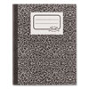 <strong>National®</strong><br />Composition Book, Wide/Legal Rule, Black Marble Cover, (80) 10 x 7.88 Sheets