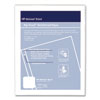 Rip Proof Reinforced Filler Paper, 3-Hole, 8.5 x 11, Unruled, 100/Pack