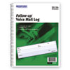 Voice Mail Wirebound Log Books, 8 X 10.63, 5/page, 500 Forms