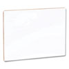 Dry Erase Board, 12 x 9, White Surface