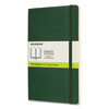 Classic Softcover Notebook, 1 Subject, Unruled, Myrtle Green Cover, 8.25 x 5, 96 Sheets