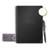 Core Smart Notebook, Dotted Rule, Black Cover, (18) 8.8 x 6 Sheets