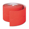 Bordette Decorative Border, 2.25" x 50 ft Roll, Flame Red
