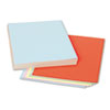 Assorted Colors Tagboard, 12 x 9, Blue, Canary, Green, Orange, Pink, 100/Pack