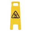 <strong>Boardwalk®</strong><br />Site Safety Wet Floor Sign, 2-Sided, 10 x 2 x 26, Yellow