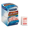 Pain Relievers/Medicines, XStrength Non-Aspirin Acetaminophen, 2/Packet, 125 Packets/Box