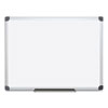 <strong>MasterVision®</strong><br />Value Lacquered Steel Magnetic Dry Erase Board, 18 x 24, White Surface, Silver Aluminum Frame