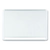 Gold Ultra Magnetic Dry Erase Boards, 48 x 36, White Surface, White Aluminum Frame
