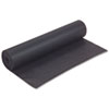 Rainbow Duo-Finish Colored Kraft Paper, 35 lb Wrapping Weight, 36" x 1,000 ft, Black