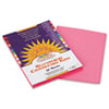 Construction Paper, 58lb, 9 X 12, Pink, 50/pack