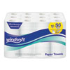 <strong>Windsoft®</strong><br />Premium Kitchen Roll Towels, 2-Ply, 11 x 6, White, 110/Roll, 12 Rolls/Carton