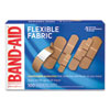 <strong>BAND-AID®</strong><br />Flexible Fabric Adhesive Bandages, Assorted, 100/Box