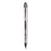 VISION ELITE Roller Ball Pen, Stick, Bold 0.8 mm, Black Ink, White/Black Barrel