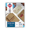 Matte Clear Printable Shipping Address Labels, Inkjet/Laser Printers, 8.5 x 11, Matte Clear, 50/Box