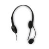 Xtream H4 Stereo Headset with Microphone, Binaural, Over the Head, Black
