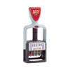 <strong>COSCO 2000PLUS®</strong><br />Model S 360 Two-Color Message Dater, 1.75 x 1, "Received", Self-Inking, Blue/Red