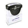 <strong>ACCUSTAMP2®</strong><br />Pre-Inked Shutter Stamp, Blue, EMAILED, 1.63 x 0.5