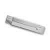 <strong>COSCO</strong><br />Jiffi-Cutter Compact Utility Knife with Retractable Blade, 3" Metal Handle, Chrome, 12/Box