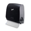 Control Slimroll Manual Towel Dispenser, 12.65 X 7.18 X 13.02, Black