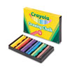 Colored Drawing Chalk, 3.19" x 0.38" Diameter, 12 Assorted Colors 12 Sticks/Set