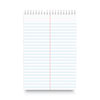<strong>Universal®</strong><br />Steno Pads, Gregg Rule, Red Cover, 80 White 6 x 9 Sheets