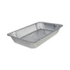 <strong>Boardwalk®</strong><br />Aluminum Steam Table Pans, Full-Size Deep, 3.19" Deep, 12.81 x 20.75, 50/Carton