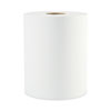 Hardwound Paper Towels, 1-Ply, 8" X 600 Ft, White, 2" Core, 12 Rolls/carton