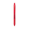 <strong>Pentel®</strong><br />EnerGel-X Gel Pen, Retractable, Medium 0.7 mm, Red Ink, Translucent Red/Red Barrel, Dozen