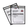 <strong>C-Line®</strong><br />Shop Ticket Holders, Stitched, Both Sides Clear, 75 Sheets, 9 x 12, 25/Box