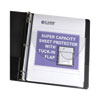 Super Capacity Sheet Protectors With Tuck-In Flap, 200", Letter Size, 10/pack