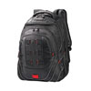 Tectonic PFT Backpack, Fits Devices Up to 17", Ballistic Nylon, 13 x 9 x 19, Black/Red