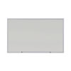 <strong>Universal®</strong><br />Deluxe Melamine Dry Erase Board, 60 x 36, Melamine White Surface, Silver Anodized Aluminum Frame