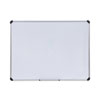 <strong>Universal®</strong><br />Magnetic Steel Dry Erase Marker Board, 48 x 36, White Surface, Aluminum/Plastic Frame