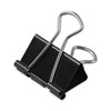 <strong>Universal®</strong><br />Binder Clips, Mini, Black/Silver, 12/Box